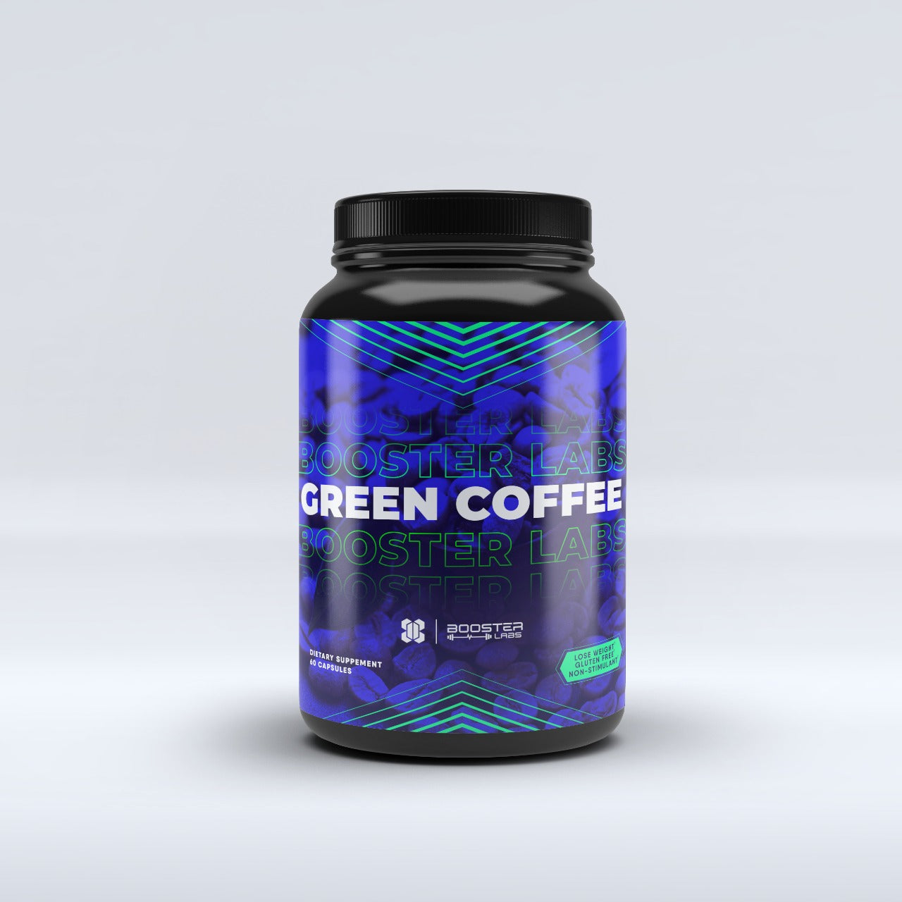 100% Pure Green Coffee-Bean Extract (50% Chlorogenic-Acid)